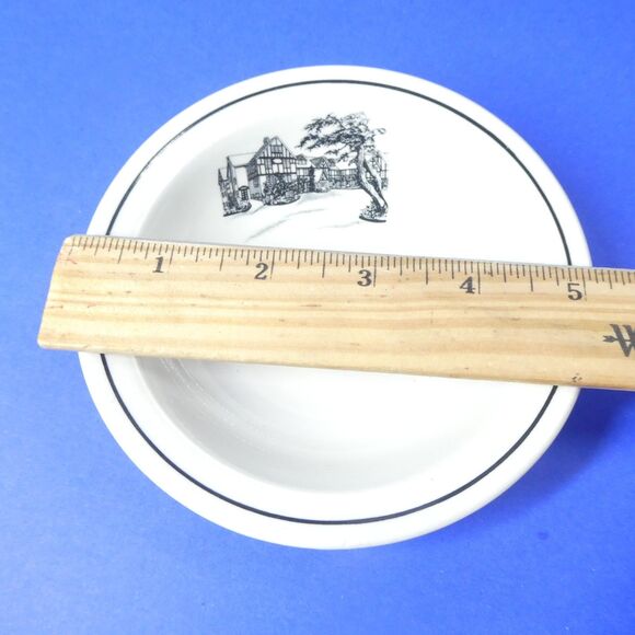 Royal Doulton Hotelware Steelite Black/White Creamer & Saucer - Picture 4 of 13